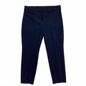 J Crew 12 Black Cameron Slim Crop Pant